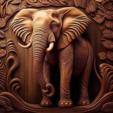 3D model Jumbo famous animal (STL)